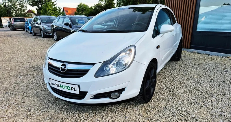Opel Corsa cena 9999 przebieg: 214000, rok produkcji 2008 z Knyszyn małe 596